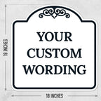 Custom Decorative Sign, Personalized Metal Sign - Image 3