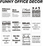 Funny Office Decor Desk Signs, 12 Different Cards Desktop Novelty, Boss Day - Image 2