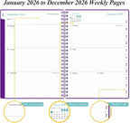 2026 Planner - Planner 2026 from January 2026 - December 2026, Weekly & Monthly - Image 3