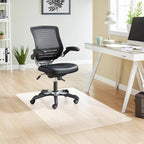 HOMEK Crystal Clear Chair Mat for Hardwood Floor, 48” x 36” Office Chair Mat - Image 7