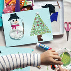 24 Sheets Blue Shimmer Cardstock 8.5 x 11 Metallic Paper, Goefun 80lb Card - Image 6