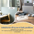 SHIQIKEJIPTY Cubicle Name Plate Sign Holder - Image 4