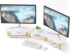 AFOOYO Dual Monitor Stand Riser, Rainbow Cloud Desktop Computer Stand by AFOOYO