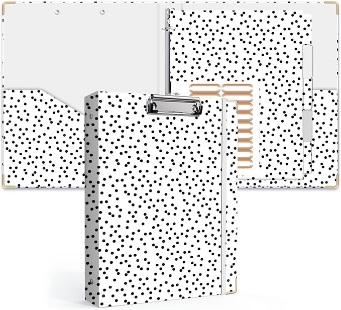 Lateefah 3 Ring Binder, 1 Inch Binder Organizer by Lateefah
