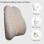 XINJUN Memory Foam car Lumbar Support Pillow - Image 6