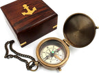 US HANDICRAFTS Brass Compass - Image 8