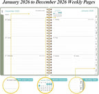 2026 Planner - Planner 2026 from January 2026 - December 2026, Weekly & Monthly - Image 3