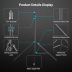 SmallRig 110"/9.2ft Photography Light Stand - Image 5