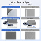 UNECHO 12 Pack 12" X 12" X 0.4" Acoustic Panels - Image 4