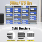 36 Slots Mail Sorters for Office, PVC Literature Organizer - Image 3