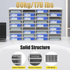 Literature Organizer with 36 Compartments | Adjustable Desktop File Sorter Mail - Image 4