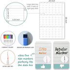 Dry Erase Wall Calendar 3 Month Calendar - Image 3