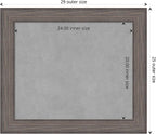 Amanti Art Grey Framed Magnetic Board 25x29 Medium Vision Board - Image 4