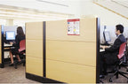 Source One LLC Clear Acrylic Cubicle Sign Holder, Name Plates, & File Holders - Image 2