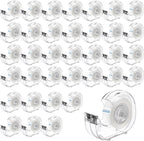 JEFURE 36 Pcs Transparent Tape by JEFURE