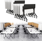 Goakwwuz Conference Room Table, Folding Conference Tables, Thicken Grey Tabletop by Goakwwuz