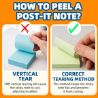 Bulk Personalized Sticky Notes 3"x3" – Custom Logo or Text Notepads, 50 Sheets - Image 3