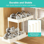 APWNRJA Under Sink Organizers and Storage 2 Pack, Pull-Out Sliding Cabinet - Image 4