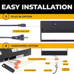 LED Under Cabinet Lighting Hardwired - Image 4