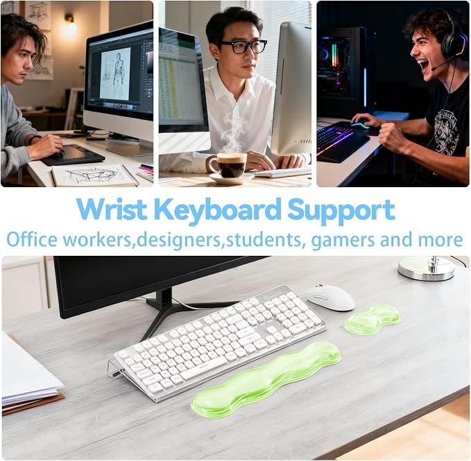 Computer Keyboard Stand with Wrist Rest - Image 8