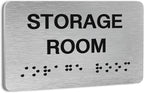 Storage Room Signs for Business and Office Sign, ADA Signs by Flyangle