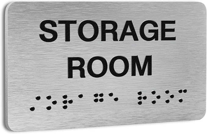 Storage Room Signs for Business and Office Sign, ADA Signs by Flyangle