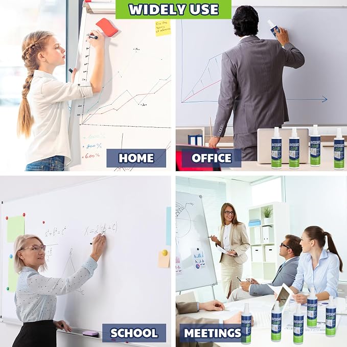 Swiffen 12 Pack Whiteboard Cleaner Spray Bottle 8.5oz Dry Erase Board Surface - Image 7