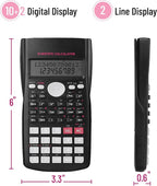 Mr. Pen- Scientific Calculators Bulk, 24 Pack, 2 Line, 240 Functions, 12 Digit - Image 3