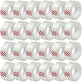 Turxayox 24 Rolls Transparent Tape Refills, 3/4 x 800 Inches, Glossy Gift by Turxayox