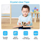 OWLKELA 36 Rolls Transparent Tape Refills, All-Purpose Transparent Glossy Tape - Image 3