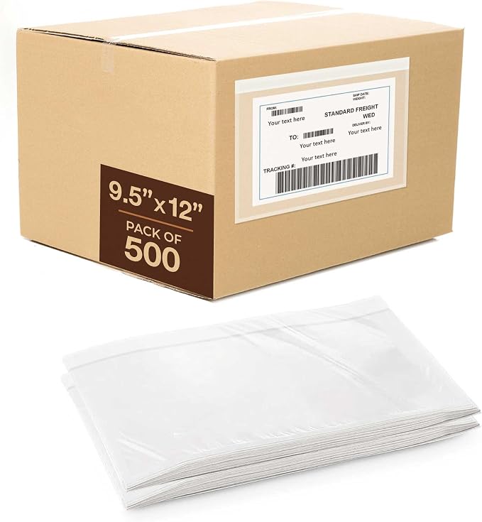 Shipping Label Sleeves by FLEXTRIBE