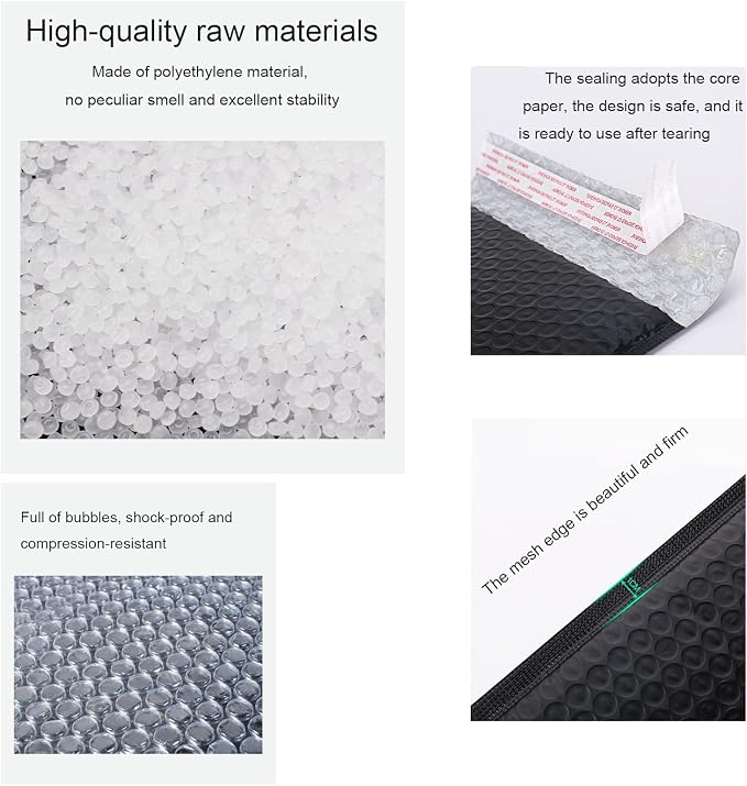 Bubble Mailer MEIANJU Padded Poly Mailers Envelopes Packaging Mailing Shipping - Image 4