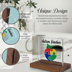 Autism Teacher Appreciation Gift, Special Education Teacher Thank You Sign - Image 3
