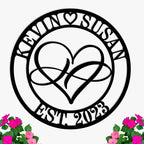 Custom Infinity Metal Sign, Personalized Infinity Name Sign, Personalized - Image 5