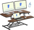 FLEXISPOT Standing Desk Converter 36in Sit to Stand up Riser Height Adjustable by FlexiSpot