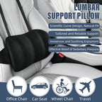 KAYI Lumbar Support Pillow for Car, Memory Foam Lumbar Pillow - Image 6