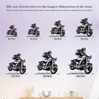 Custom Motorcycle Metal Sign Personalized Biker Name Sign Motorcycle Wall Art - Image 7