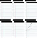 Thboxes 12 Pack Legal Pad 5x8, 360 Sheets Small Note Pad College Ruled Writing by Thboxes