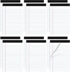 Thboxes 12 Pack Legal Pad 5x8, 360 Sheets Small Note Pad College Ruled Writing by Thboxes