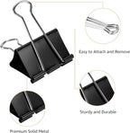 Amazon Basics Sturdy Binder Clips - Image 3
