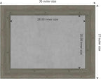 Amanti Art Grey Framed Magnetic Board 27x35 Medium Vision Board - Image 4