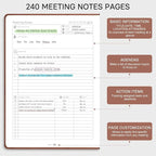 EMSHOI Meeting Notebook for Work - Image 3
