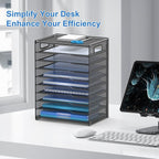 OUTWOLF 10 Tier Paper Organizer - Image 2