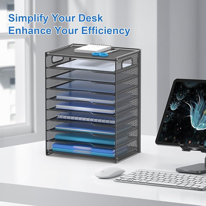 OUTWOLF 10 Tier Paper Organizer - Image 2