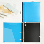 WOT I 4-Pack Telescoping 3 Ring Binder, Expandable Flexible Binder - Image 7