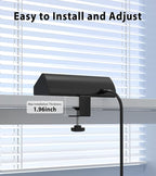 45W Fast Charging Station, Desk Clamp Power Strip, 4 PD USB-C Ports, 5 AC - Image 6