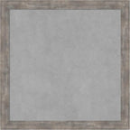 Amanti Art Silver Framed Magnetic Board 23x23 Medium Vision Board by AmantiArt