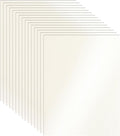28 Sheets Cream Shimmer Cardstock 8.5 x 11 Ivory Paper, 92lb Premium Off White by Guakicae