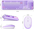 MOFII Wireless Keyboard and Mouse Combo, Full Size 2.4G Plug and Play - Image 6