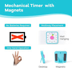 TWENTY5 SEVEN Countdown Timer 7.5 inch; 60 Minute 1 Hour Visual Timer – - Image 2